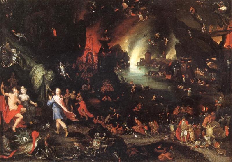 Jan Brueghel The Elder Orpheus in the Underworld Spain oil painting art